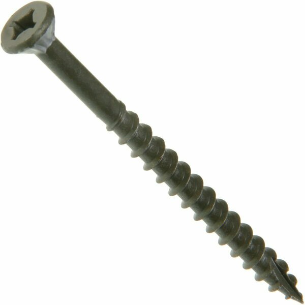 All-Source #10 x 3-1/2 In. Primeguard Plus Premium-Coated Combo Bugle-Head Exterior Screw 1 LB. 729992